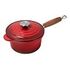 LE CREUSET Tradition - Cast Iron Saucepan with Wooden Handle, Cherry Red, 18cm/1.8L (21139180602460)