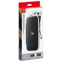 NINTENDO Switch Carrying Case & Screen Protector, Black / White (10008001)