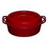 LE CREUSET Tradition - Ovaler Doufeu aus Gusseisen, Kirschrot, 32cm/7.2L (25084320602460)