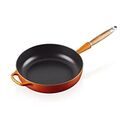 LE CREUSET Signature - Cast Iron Sauté Pan with Wooden Handle, Oven Red, 28cm/3.6L (20259280900422)