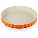 LE CREUSET Heritage - Stoneware Fluted Flan Dish, Cherry Red, 28cm/2L (71120280900001)