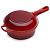 LE CREUSET Signature - 2-In-1 Marmitout aus Gusseisen, Kirschrot, 22cm/2.3L (25044220602460)