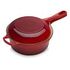 LE CREUSET Signature - 2-In-1 Marmitout aus Gusseisen, Kirschrot, 22cm/2.3L (25044220602460)