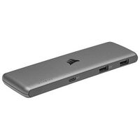 CORSAIR USB100 7-Port USB-C/USB-A Expansion Hub (CU-9000003-EU)