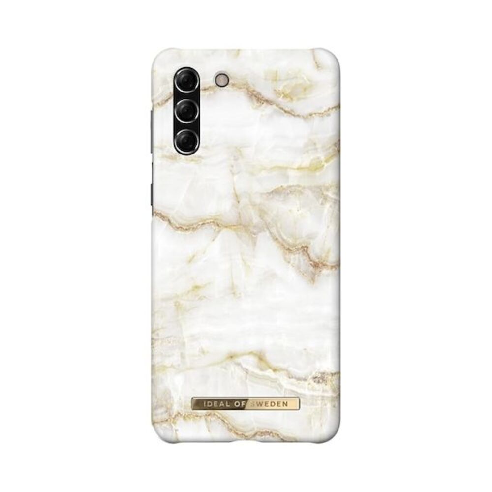IDEAL OF SWEDEN Printed Case Galaxy S21+ Golden Pearl Marble (IDFCSS20-S21P-194)