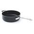 LE CREUSET Aluminium-Antihaft hohe Pfanne mit Gegengriff, Schwarz, 26cm/4L (51110260010202)