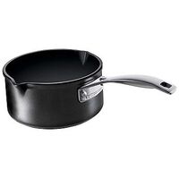 LE CREUSET Toughened Non-Stick Milk Pan, Black, 16cm/1.6L (51109160010002)