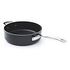 LE CREUSET Aluminium-Antihaft Sautépfanne mit Gegengriff, Schwarz, 28cm/5.4L (51110280010202)