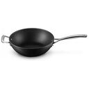 LE CREUSET Toughened Non-Stick Stir-Fry Pan with Helper Handle, Black, 26cm/3.4L (51104260010202)