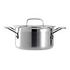 LE CREUSET 3-ply - Stainless Steel Deep Casserole, 24cm/6L (96200624001000)