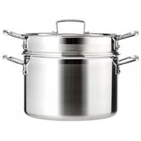 LE CREUSET 3-ply - Stainless Steel Pasta Pot, 20cm/5L (96200520001000)