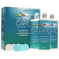 ALCON SOLOCARE Aqua, 3x 360ml