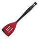 LE CREUSET Professional Silicone Edge Slotted Turner, Black / Red (93100100060008)