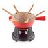 LE CREUSET Classic - Fondue-Set Mode aus Gusseisen, Kirschrot, 2L (60020000602460)