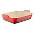 LE CREUSET Stoneware Rectangular Dish, Cherry Red, 19cm/1.1L (91004719060100)