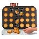 ZENKER Jam Doughnut Baking Tray, 26.5x38x1.5cm (6000)