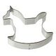 ZENKER Rocking Horse, Cookie Cutter, 7.2x7cm (7787)
