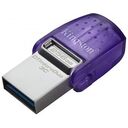 KINGSTON DataTraveler microDuo 3C G3, 256GB, Purple (DTDUO3CG3/256GB)