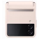 SAMSUNG Leather Cover, Galaxy Z Flip4, Peach (EF-VF721LPEGWW)