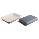ZENKER Enamel Roasting Pan, Grey / Cream, 40,5x29,5x6cm (7248)