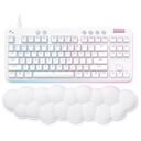 LOGITECH G713 TKL Mechanical Gaming Keyboard, GX-Red Tactile Switch, US Layout, White Mist (920-010422)