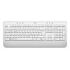 LOGITECH Signature K650 Wireless Business Keyboard, Grau / Weiss, Schweizer Layout (920-010966)