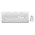 LOGITECH Signature MK650 Wireless Combo for Business, Deutsches Layout, Grau / Weiss (920-011022)