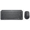 LOGITECH MX Keys Mini Wireless Combo for Business, Swiss Layout, Graphite (920-011056)