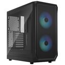 FRACTAL DESIGN Focus 2 RGB Window, Black (FD-C-FOC2A-03)