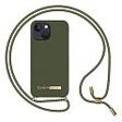 IDEAL OF SWEDEN Ordinary Necklace Case, iPhone 13, Cool Khaki (IDONCAW21-I2161-324)