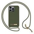 IDEAL OF SWEDEN Ordinary Necklace Case, iPhone 13 Pro, Cool Khaki (IDONCAW21-I2161P-324)