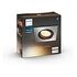 PHILIPS Hue White Ambiance - Milliskin Recessed Spotlight, Extension, Aluminium (929003047201)