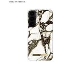IDEAL OF SWEDEN Printed Case, Galaxy S22, Calacatta Golden Marble (IDFCMR21-S22-380)