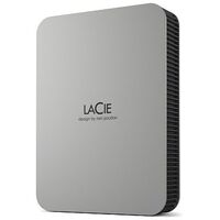 LACIE Mobile Drive V2, 1.0TB, Moon Silver (STLP1000400)