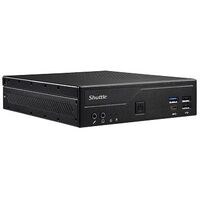 SHUTTLE BAREBONE XPC slim, Schwarz, (DH610)