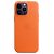 APPLE iPhone 14 Pro Max Leather Case with MagSafe, Orange [Late 2022] (MPPR3ZM/A)