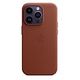 APPLE iPhone 14 Pro Leather Case with MagSafe, Umber [Late 2022] (MPPK3ZM/A)
