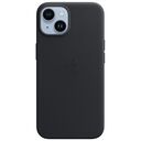 APPLE iPhone 14 Leather Case with MagSafe, Midnight [Late 2022] (MPP43ZM/A)