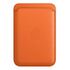 APPLE iPhone Leder Wallet mit MagSafe, Orange [Late 2022] (MPPY3ZM/A)