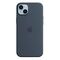 APPLE iPhone 14 Plus Silikon Case mit MagSafe, Sturmblau [Late 2022] (MW503ZM/A)