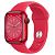APPLE Watch Series 8 GPS + Cellular, 41mm Aluminiumgehäuse, (PRODUCT)RED mit Sportarmband, Rot (MNJ23FD/A)