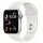 APPLE Watch SE (2nd Generation) GPS, 40mm Aluminium Case, Silver with Sport Band, White (MNJV3FD/A)