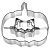 BIRKMANN Pumpkin, Cookie Cutter, 7cm (192942)