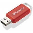 VERBATIM DataBar, 16GB, Red (49453)