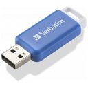 VERBATIM DataBar, 64GB, Blue (49455)