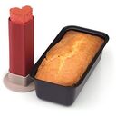 KAISER Inspiration - Cake Baking Dish with Heart, Black, 30cm (2300651644)