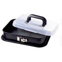 KAISER Rectangular Springform with Lid, Black, 35x24cm (2300623016)