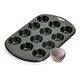KAISER Weihnachten - 12-er Muffinform mit Muffinpapierförmchen, Black, 27x38cm (2300646039)