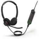 JABRA Engage 50 II USB-A UC Duo, with Inline Link, Black (5099-299-2219)