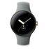 GOOGLE Pixel Watch LTE, 41mm Stainless Steel Case, Champagne Gold with Sport Band, Hazel